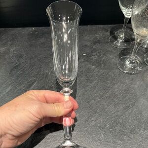 4 Flute Champagne Glasses